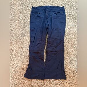 REI Navy Blue Wide Leg Pants for Versatile Style